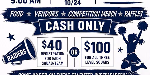 4th Annual Tamaqua Youth Cheer Competition
