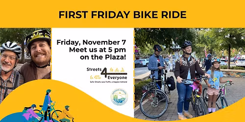 November First Friday Bike Ride with Streets for Everyone