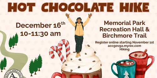 Hot Chocolate Hike at Memorial Park