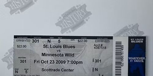 Minnesota Wild at St. Louis Blues at Enterprise Center