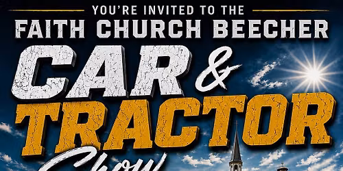 Faith Beecher's Car & Tractor Show \u2013 Family Fun Day!