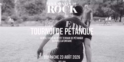 TOURNOI DE P\u00c9TANQUE 2026