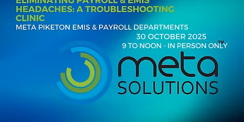 Eliminating Payroll & EMIS Headaches: A Troubleshooting Clinic