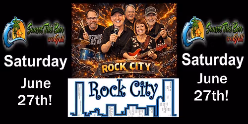 ROCK CITY at the Sunset Tiki Bar!