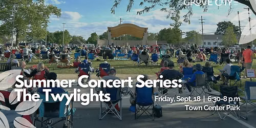 Summer Concert Series with The Twylights