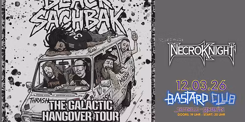 BLACK SACHBAK \/\/Special Guests: NECROKNIGHT \/\/ - Live in Osnabr\u00fcck