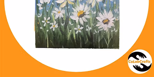 Acrylic Painting - Flowers for beginners