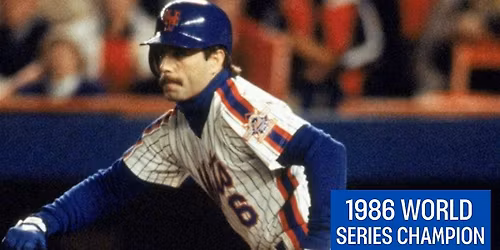 1986 World Series Champion Wally Backman Autograph Signing
