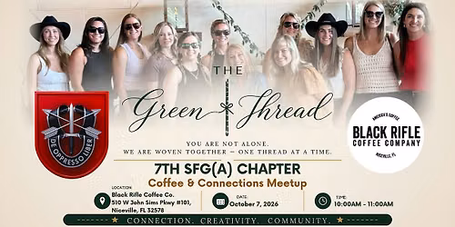 Coffee & Connections Meetup: 7th SFG 18-Series Spouses