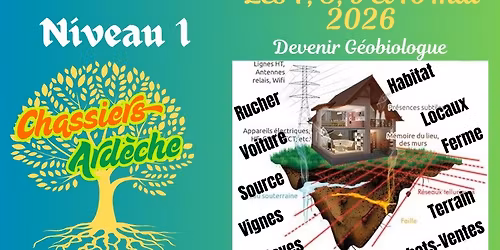 Stage G\u00e9obiologie et Harmonisation de l'habitat niveau 1\/2