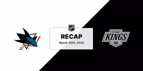 San Jose Sharks vs. Los Angeles Kings