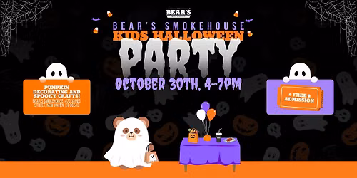 Kid Friendly Halloween Party - Bear's New Haven