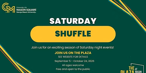 Saturday Shuffle Fall 2026