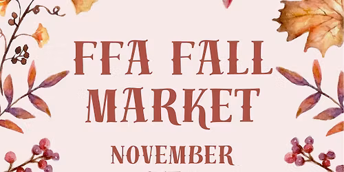 FFA Fall Market