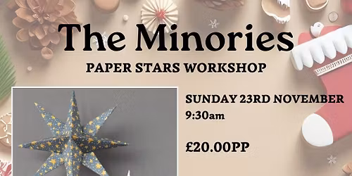 Paper Stars Workshop - The Minories