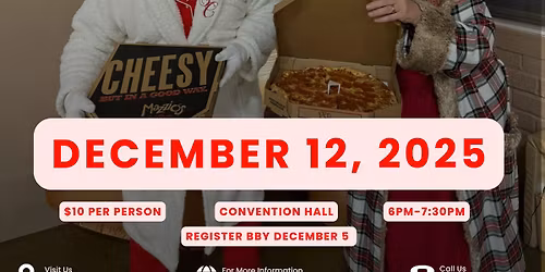 Pizza and PJ's with Santa