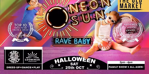 NEON SUN Rave Baby HALLOWEEN!