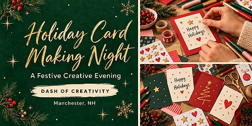 Holiday Card Making Night at Stark Brewing Company