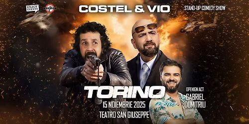 COSTEL & VIO | STAND-UP COMEDY | TORINO | 15.11.2025