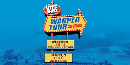2025 Vans Warped Tour - 2 Day Pass at Camping World Stadium