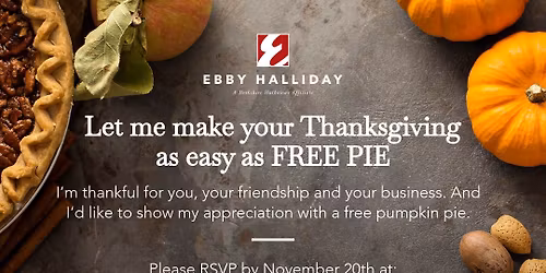 Carter Hillock Thanksgiving Pie Party