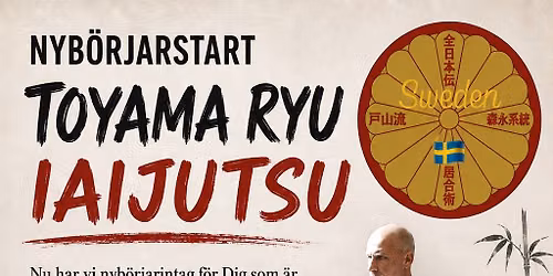 Nyb\u00f6rjarstart Toyama Ryu Iaijutsu