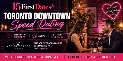 Toronto Downtown Speed Dating (Age 35-45)