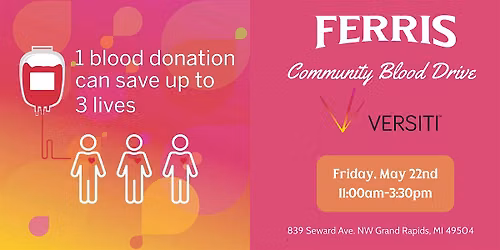 Ferris Coffee & Nut - Community Blood Drive