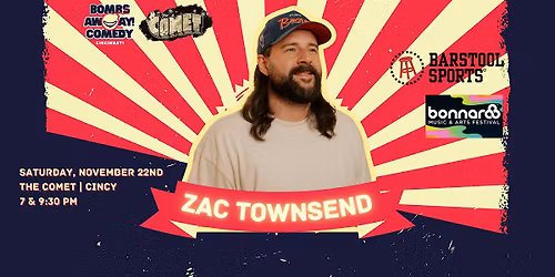 Comedy At The Comet | ZAC TOWNSEND