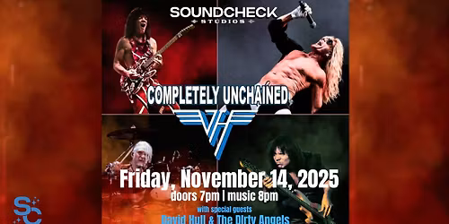 Completely Unchained, The Ultimate Van Halen Tribute with David Hull & The Dirty Angels