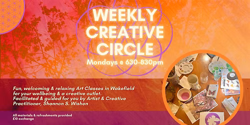 WEEKLY Creative Circle  ART Classes