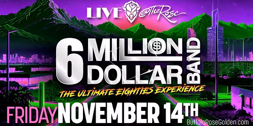 6 Million Dollar Band - The Ultimate 80s Experience!