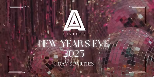 A Listers Throwback After Party NEW YEARS EVE