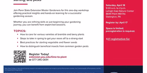 It\u2019s time to plant!