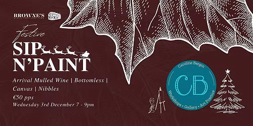 SIP N' PAINT - FESTIVE