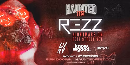 Haunted Fest St. Pete - Night 2 ft. REZZ at St. Pete Pier
