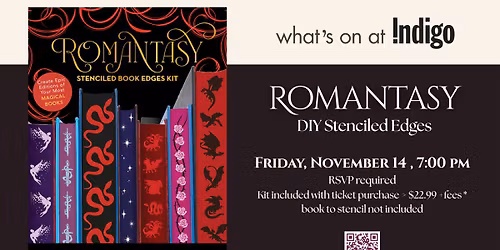 Romantasy - DIY Stenciled Edges