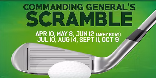 Commanding General's Scramble
