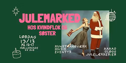 Julemarked hos Kvindflok og S\u00f8ster