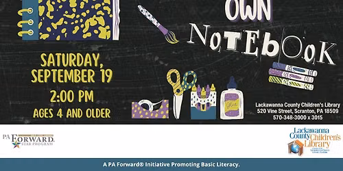 Mini Art Day: Design Your Own Notebook