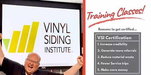 VSI Certified Installer Class