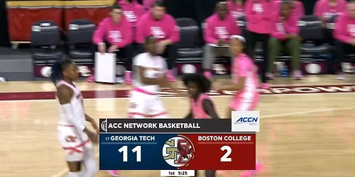 Boston College Eagles at Georgia Tech Yellow Jackets Womens Basketball
