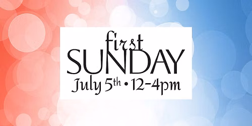 First Sunday!
