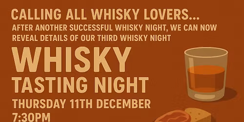 Christmas Whisky Tasting @ The Fountain, Gornal