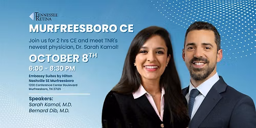 Tennessee Retina Educational Conference - Oct 2026