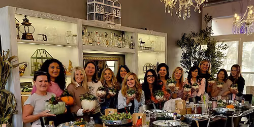 Pumpkins & Succulents Fall Workshop with Charcuterie