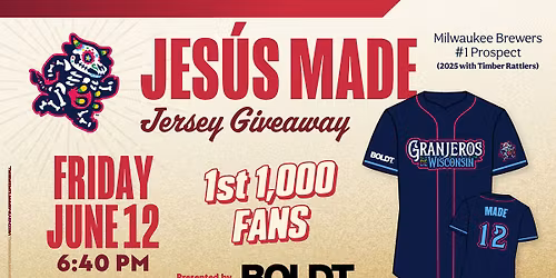 Jes\u00fas Made Jersey Giveaway