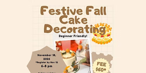 Festive Fall Cake Decorating with Krazy Kakeaholics