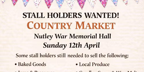 Nutley War Memorial Hall Country Market