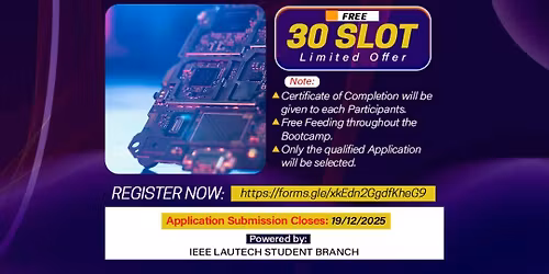 Embedded system boot camp registration